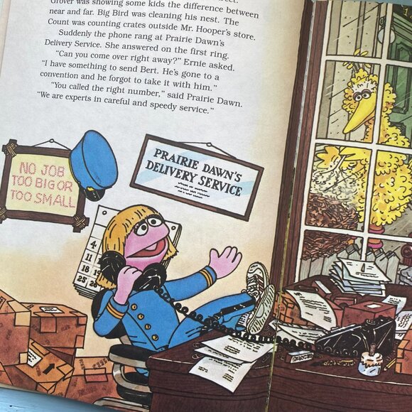 80s Vintage The Sesame Street Book Special Delivery - Picture 5 of 9